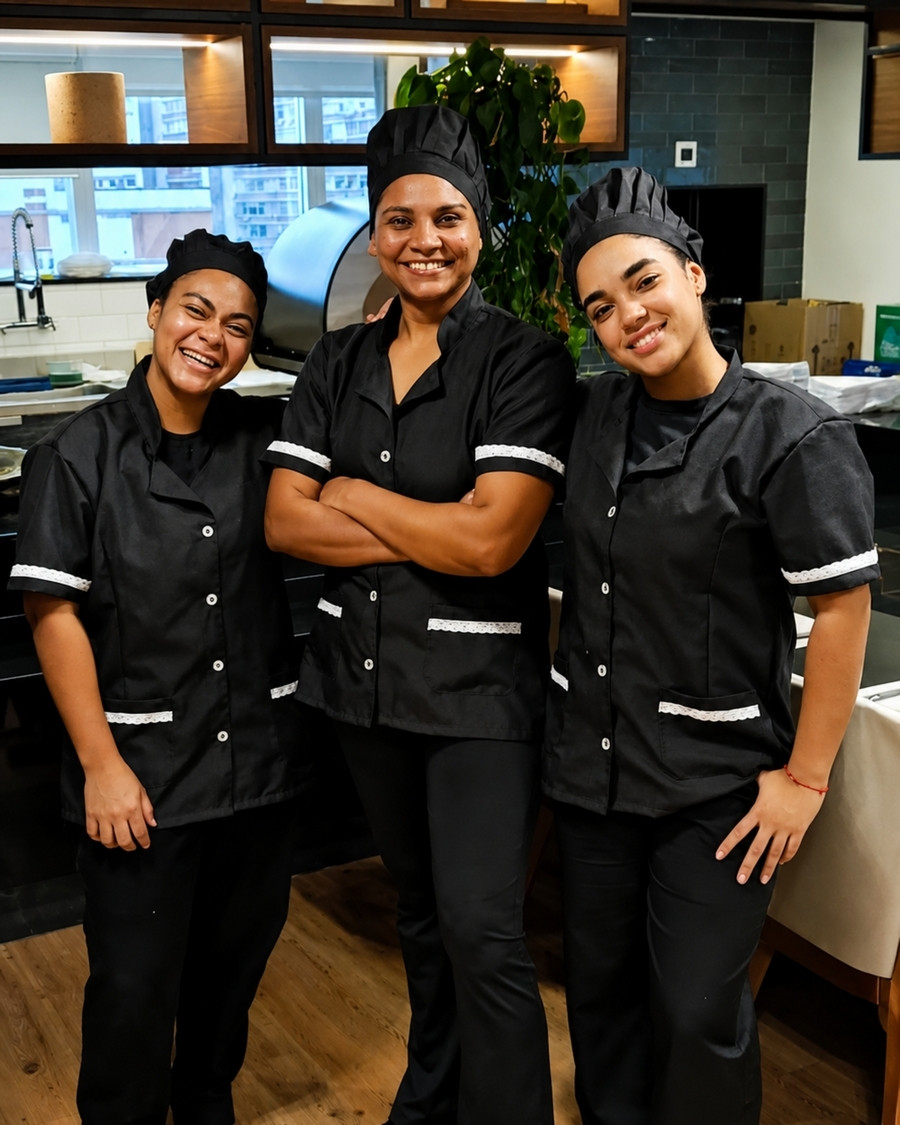 Equipe de limpeza para estandes comerciais Equipe de limpeza para estandes comerciais